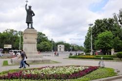 ChiÈ™inÄƒu: Statue FÃ¼rst Stefan er GroÃŸe