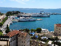 Hafen von Split