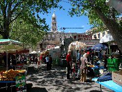 Stadtmarkt von Split