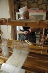 Seidenweberin im Konavle