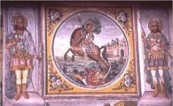 Batschkovo Kloster: Wandmalerei