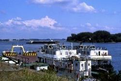 Die Donau als Grenzfluss Bulgarien/RumÃ¤nien