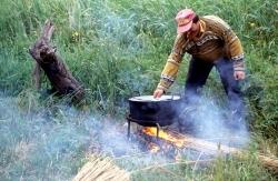 Schwarzes Meer: Zubereitung der Fischsuppe