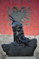 LezhÃ«: Skanderbeg-BÃ¼ste