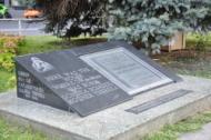 Skopje: Gedenkstein Mutter Teresa