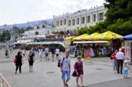Krim: Jalta Uferpromenade