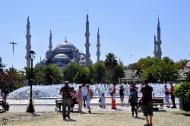 Istanbul: Sultanahmet-Moschee 