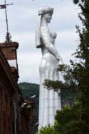 Tiflis: Statue Karlis Deda