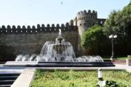 Baku: Stadtmauer